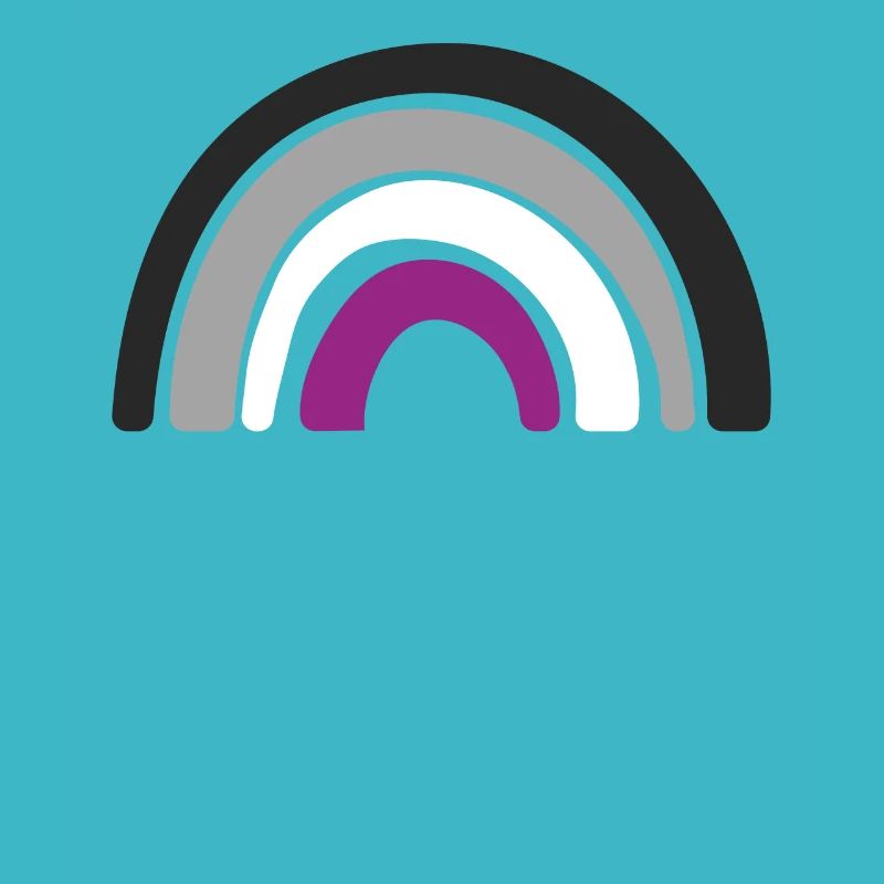 Drapeau - LGBTQIA Rainbow Asexual