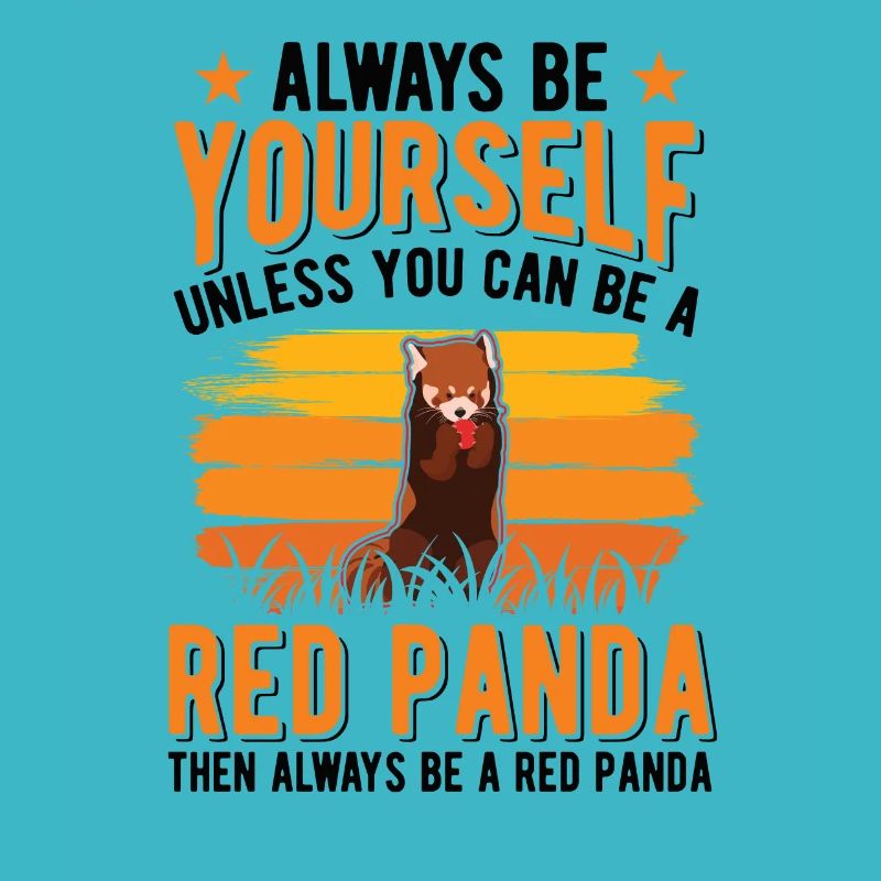 Roter Panda Geschenk Red Panda