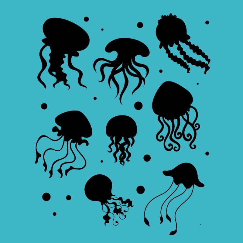 Méduses heureuses méduses méduses