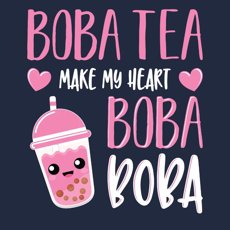 Powered By Tea Bubble Milk Tea Lovers Geschenkidee