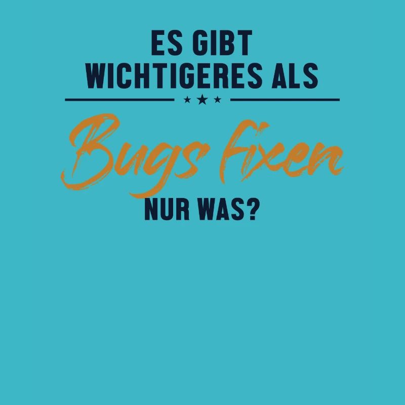 Wichtigeres als Bugs Fixen Developer Coder