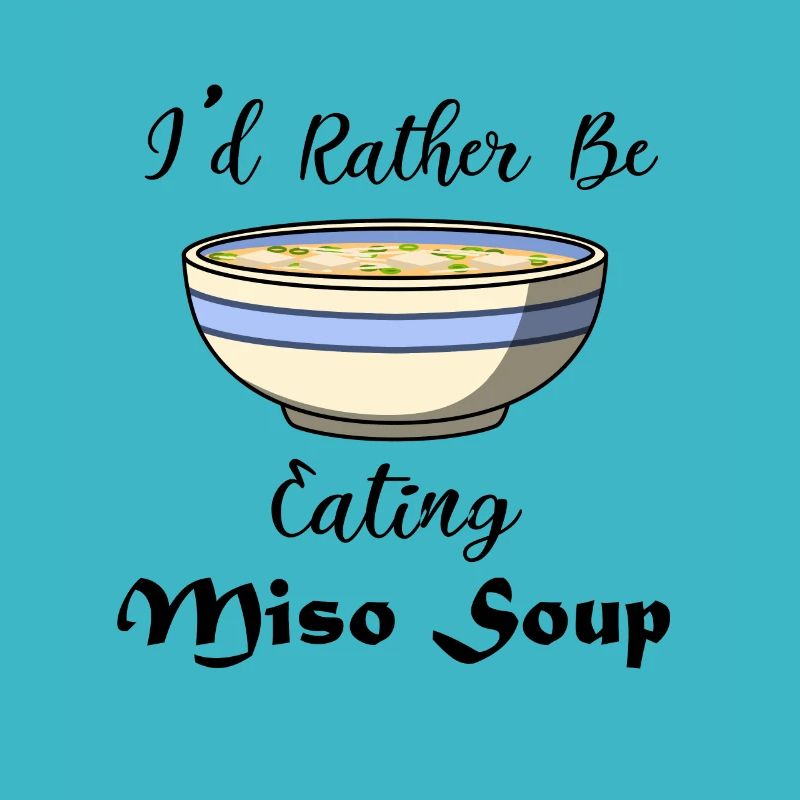 Miso-Suppe, Nudeln, Ramenfutter essen