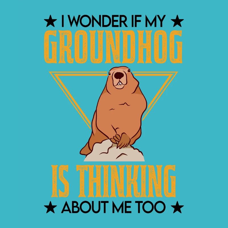 Murmeltier Geschenk Groundhog Day Marmot