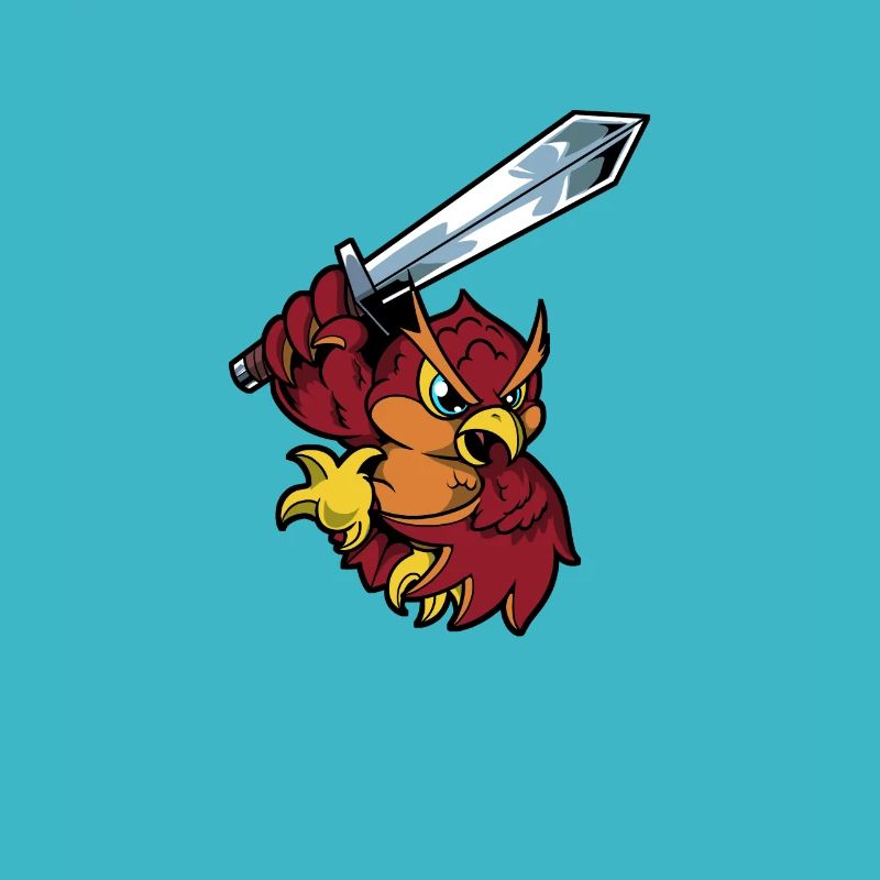 En armure à épée longue - Owl