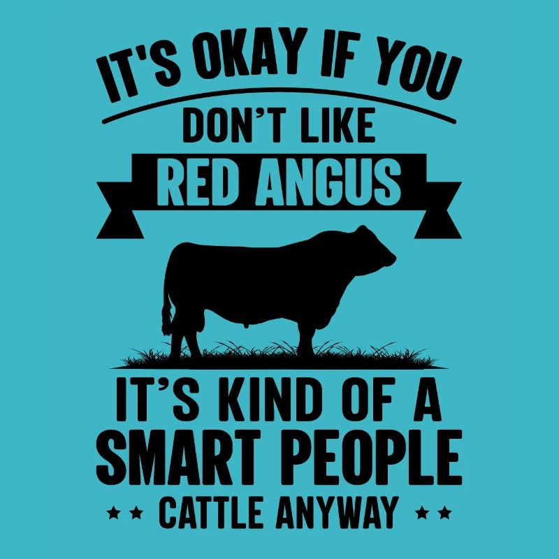 Smart People - Cow Red Angus