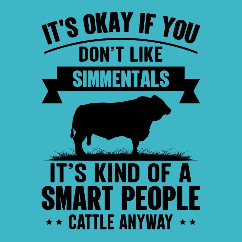 Smart people - Simmental cow