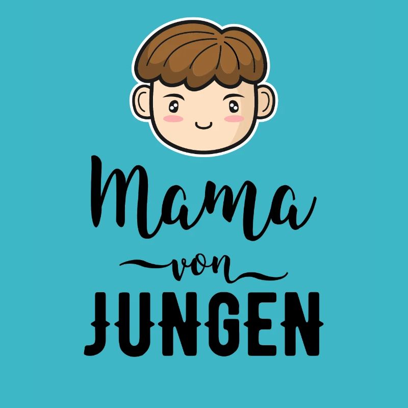Mama von Jungen Geschenk Mutter Muttertag