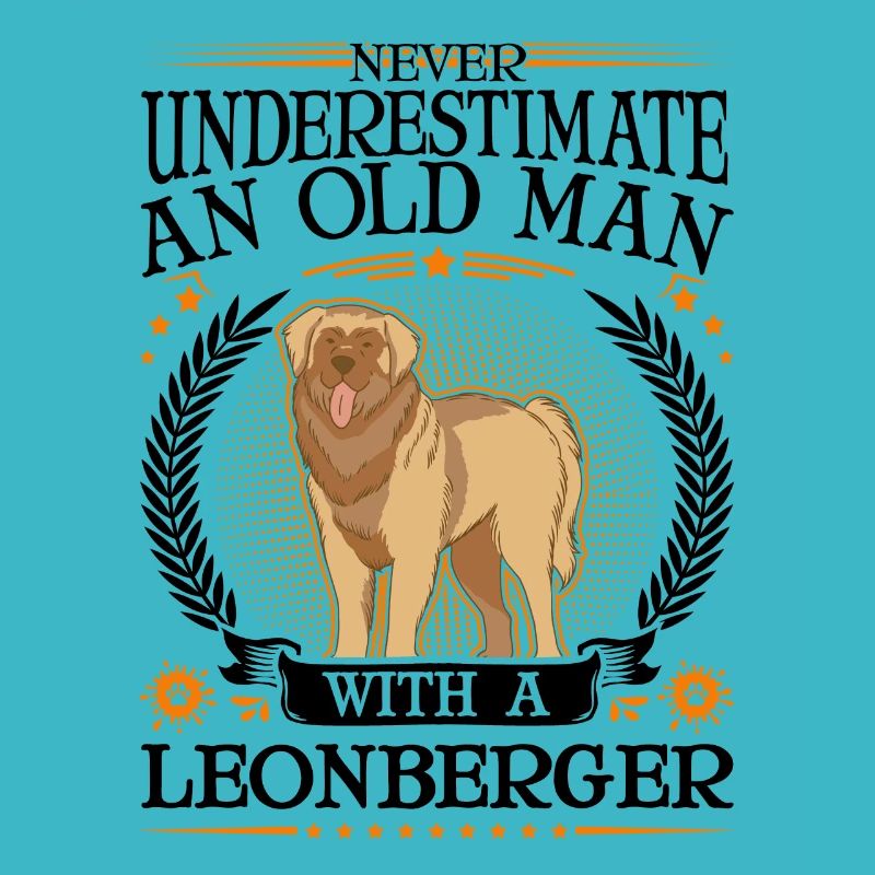 Leonberger Alter Mann