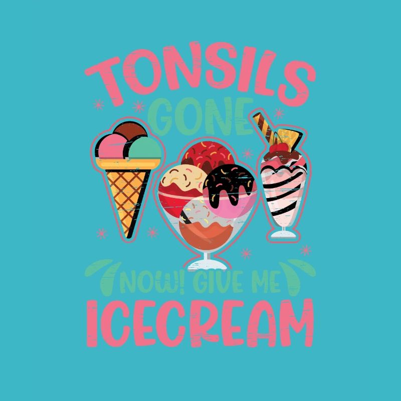 Icecream Tonsil Survivor Tonsillektomie