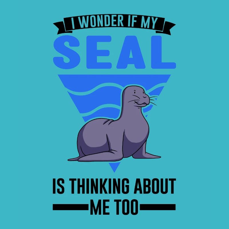 Robbe Geschenk Seal Seelöwe