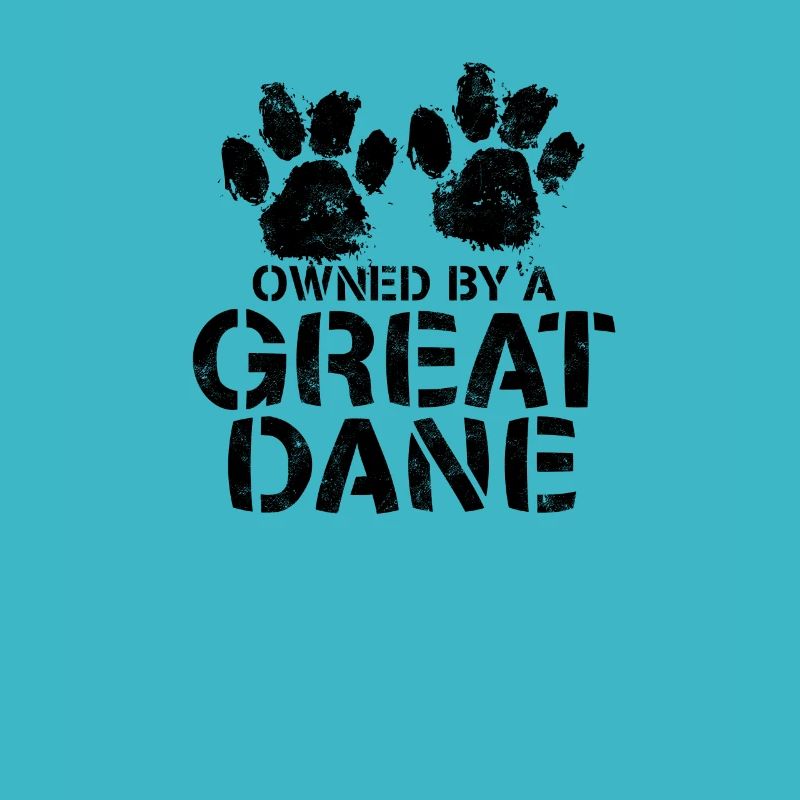 Owned by a great dane - service dog