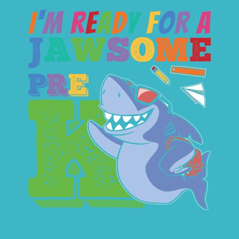 Glücklich ersten Tag Schule Pre K Awesome Geschenk