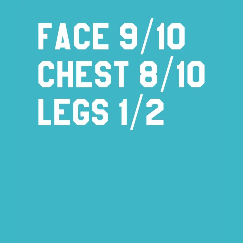 Handicapped Face 9/10 Chest 8/10 Legs 1/2 Amputee