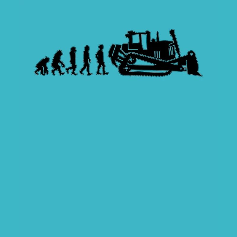 Excavator Bulldozer Construction Gift Idea
