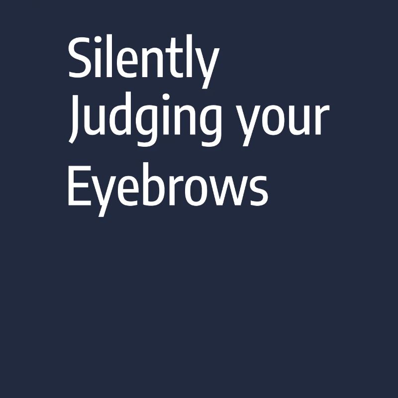 Silently Judging Your Eyebrows Makeup Artist