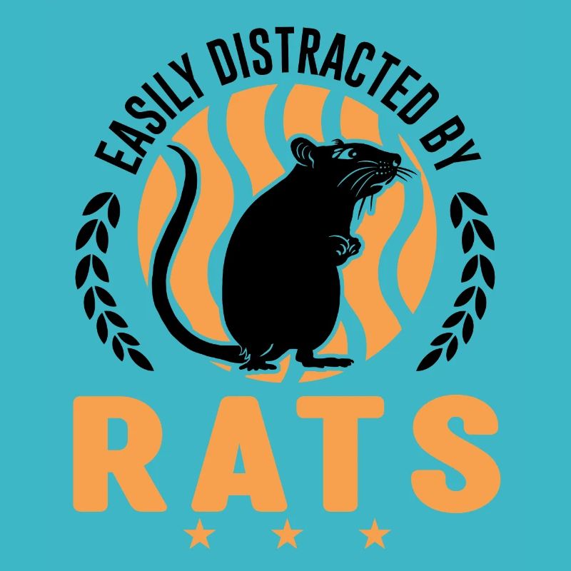 Facilement distrait par Rats Rat Hausratte