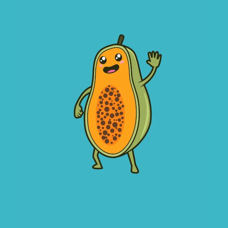 Kawaii Comic Papaya