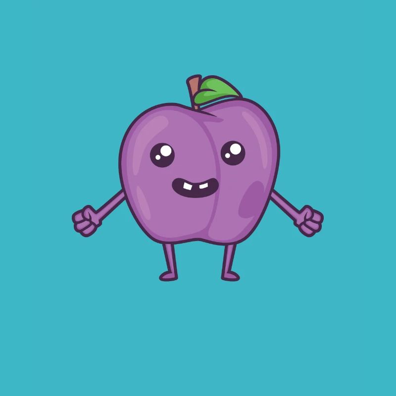 Kawaii Comic Plum