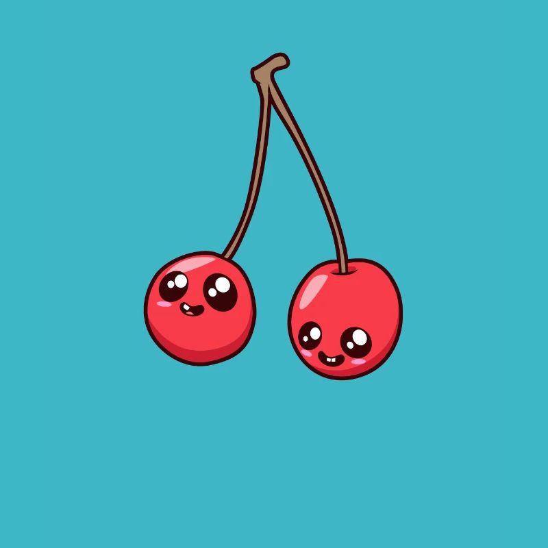 Kawaii Comic Cherry