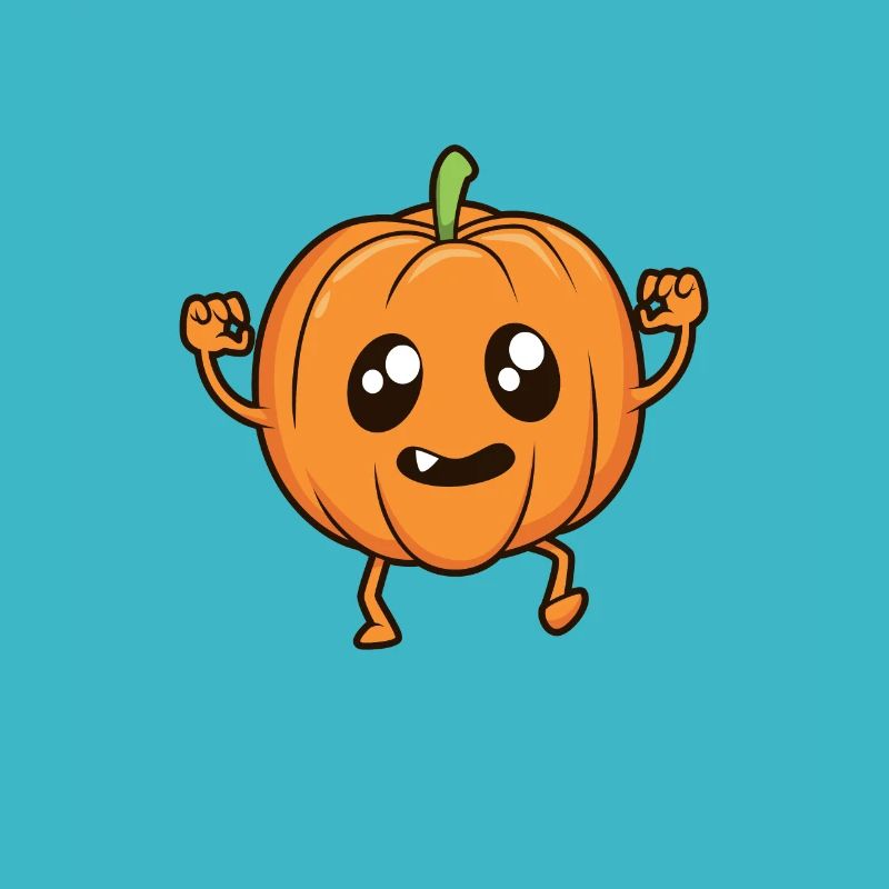 Kawaii Comic Citrouille