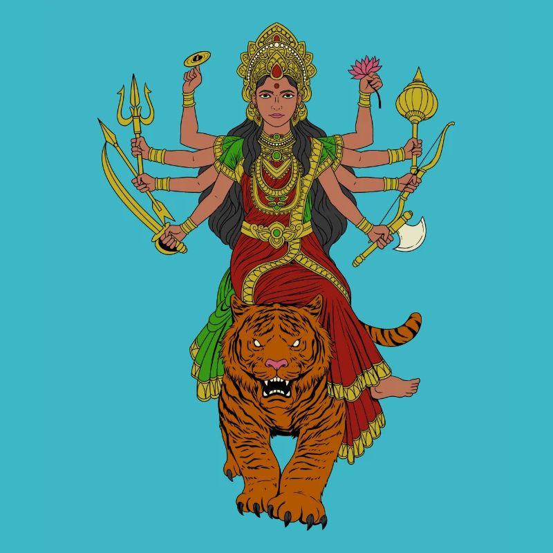 Dieu hindou - Durga