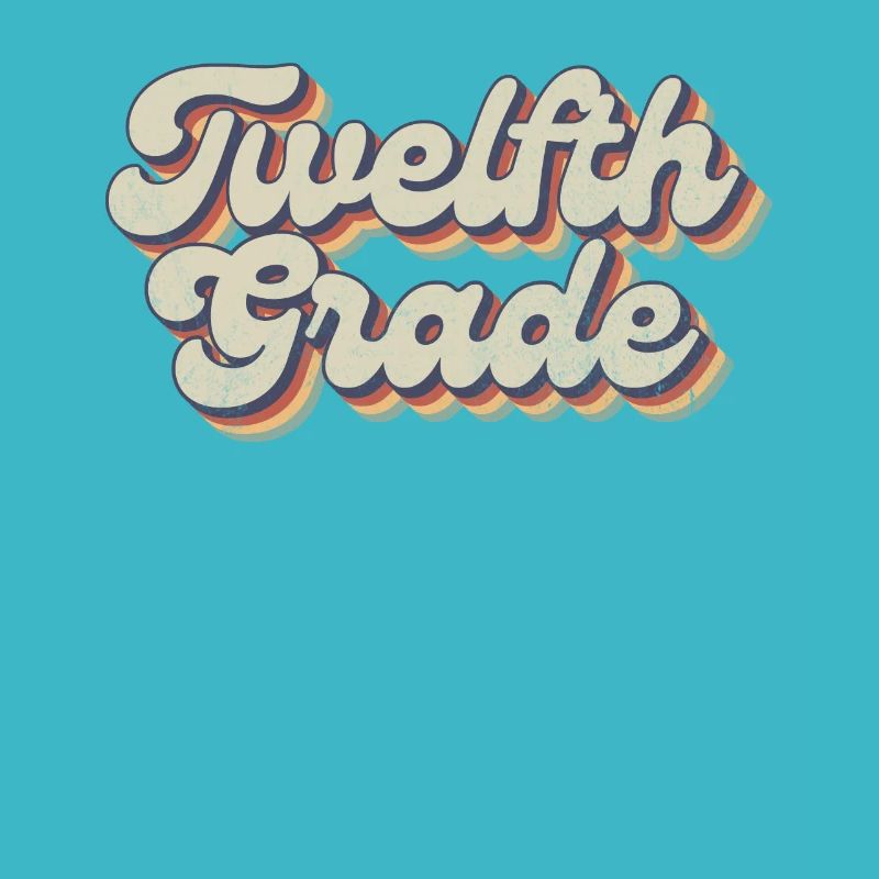 Boho Rainbow - Teacher of the Twelfth Grade