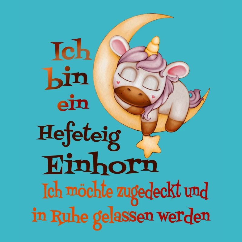 Hefeteig Einhorn