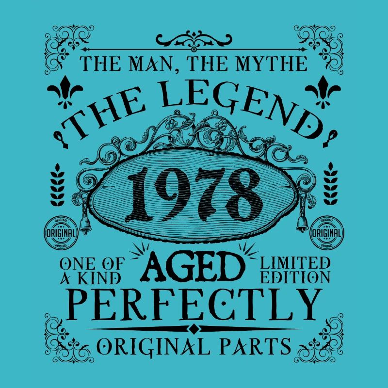 1978 | The Legend since 1978 birthday