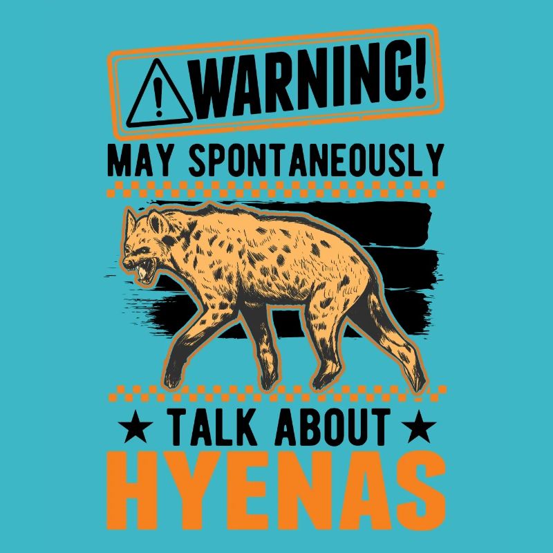 May spontaneously talk about Hyenas Hyäne