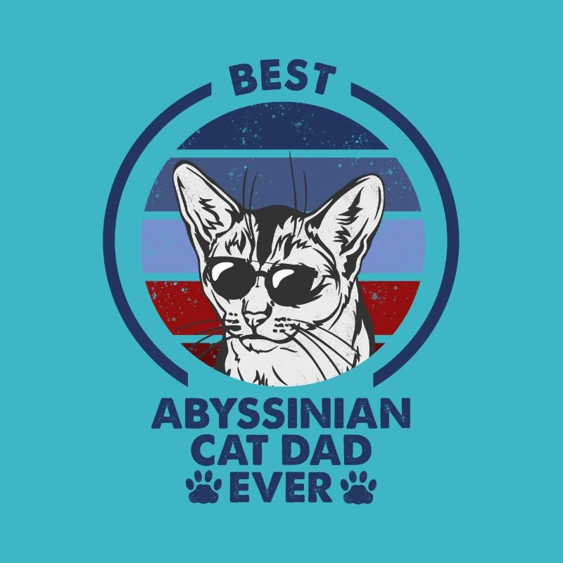 Cat Dad - Abessinische Katze