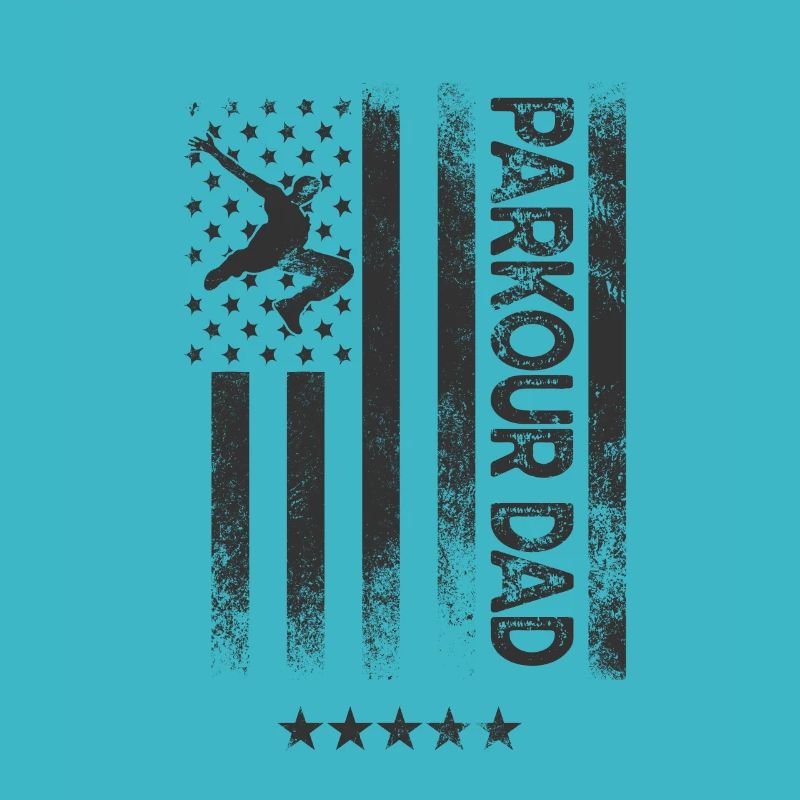American Flag - Parkour-Dad