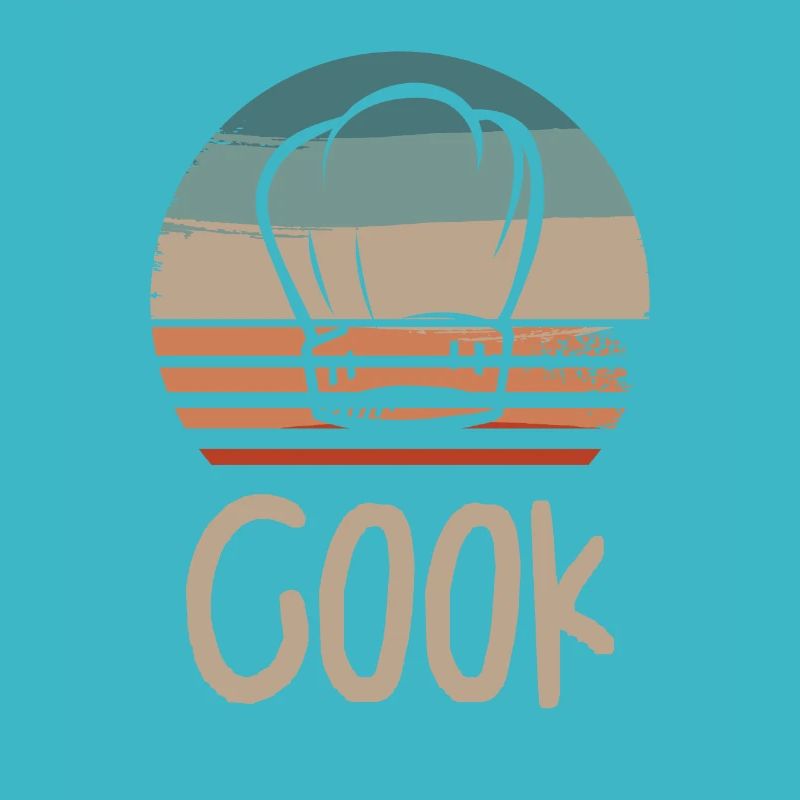 Retro Vintage Classic Chef Cook Cooking