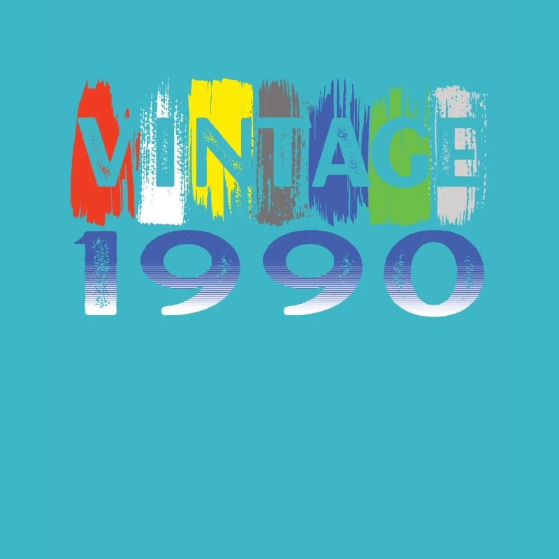 Vintage 1990 Retro Bitrthday Limited Edition