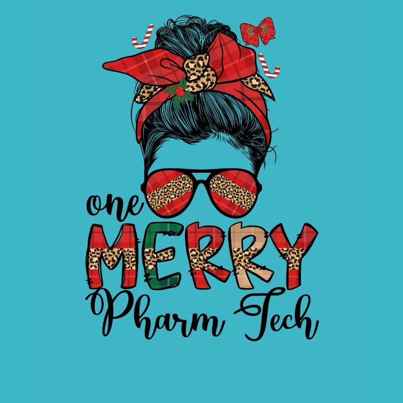 Pharmacy Technologist Christmas Pharmacy Tech Xmas