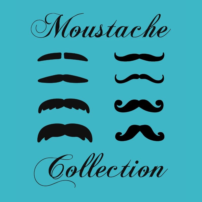 Collection de moustaches, Idée cadeau d'élégance.