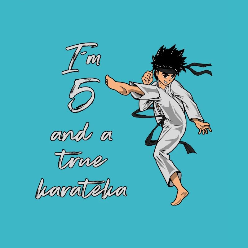 I'm 5 - Boy Karate
