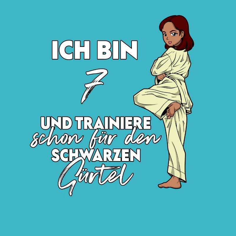 Ich bin 7 - Mädchen Karate