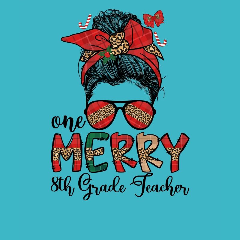 8th Grade Teacher Christmas Eighth Grade Crew Xmas