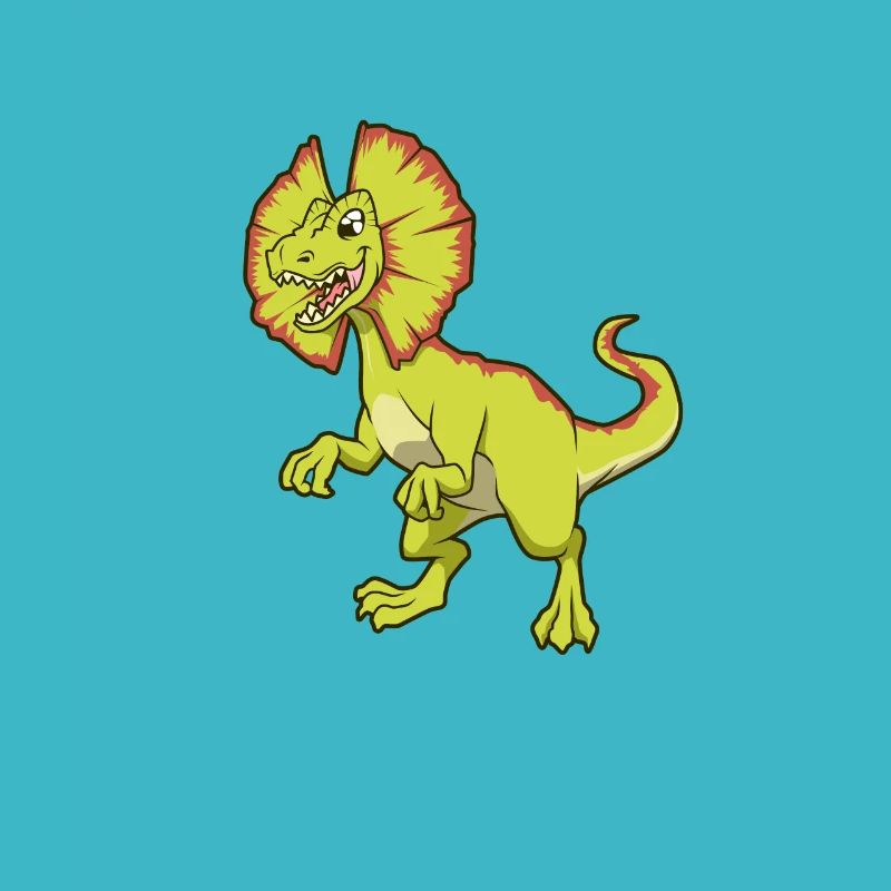 Kawaii Dilophosaurus