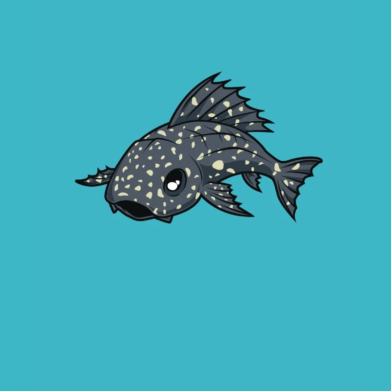 Poisson-chat kawaii