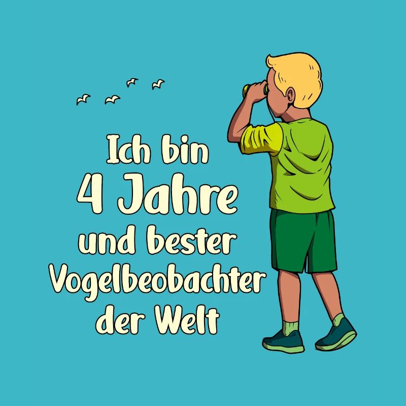 Ich bin 4 - Jungen Vogelbeobachtung