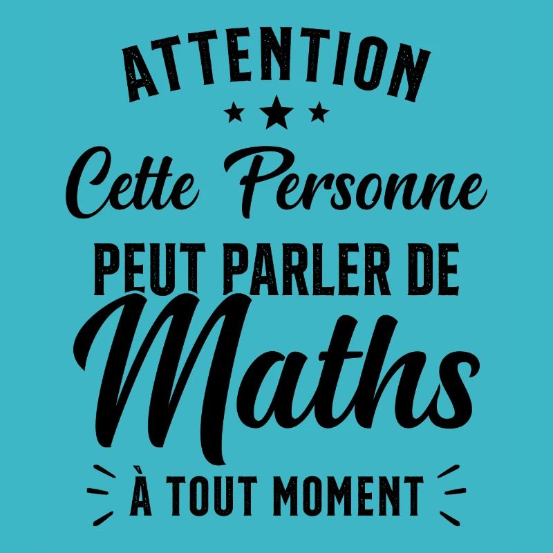 Prof de Maths Mathématique Cadeau Mathématicien