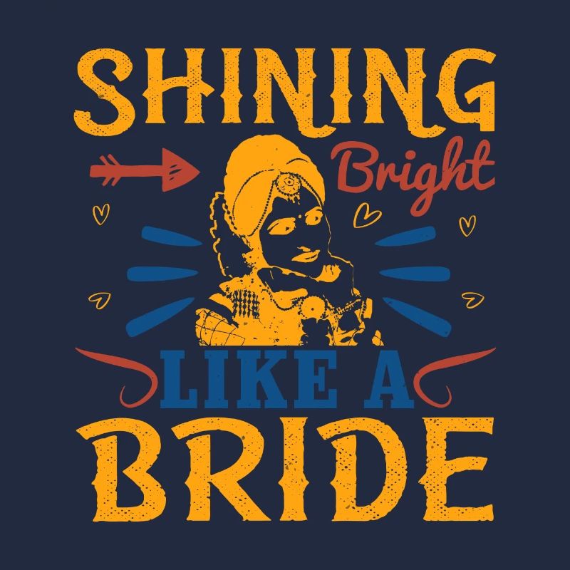 Shining bright like a bride