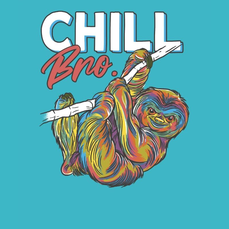Sloth Chill Bro C’est comme ça