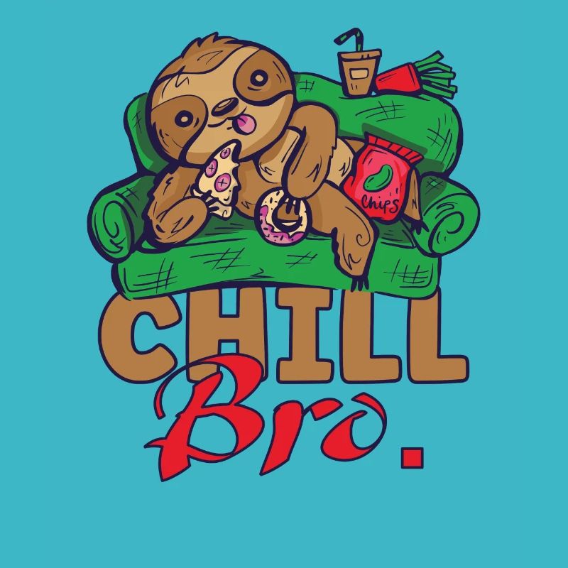 Sloth Chill Bro C’est comme ça