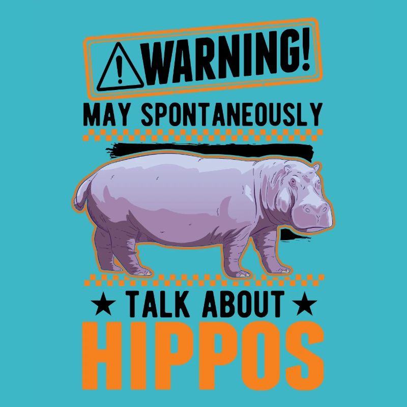 Warning Hippo Hippo Hippo Hippo