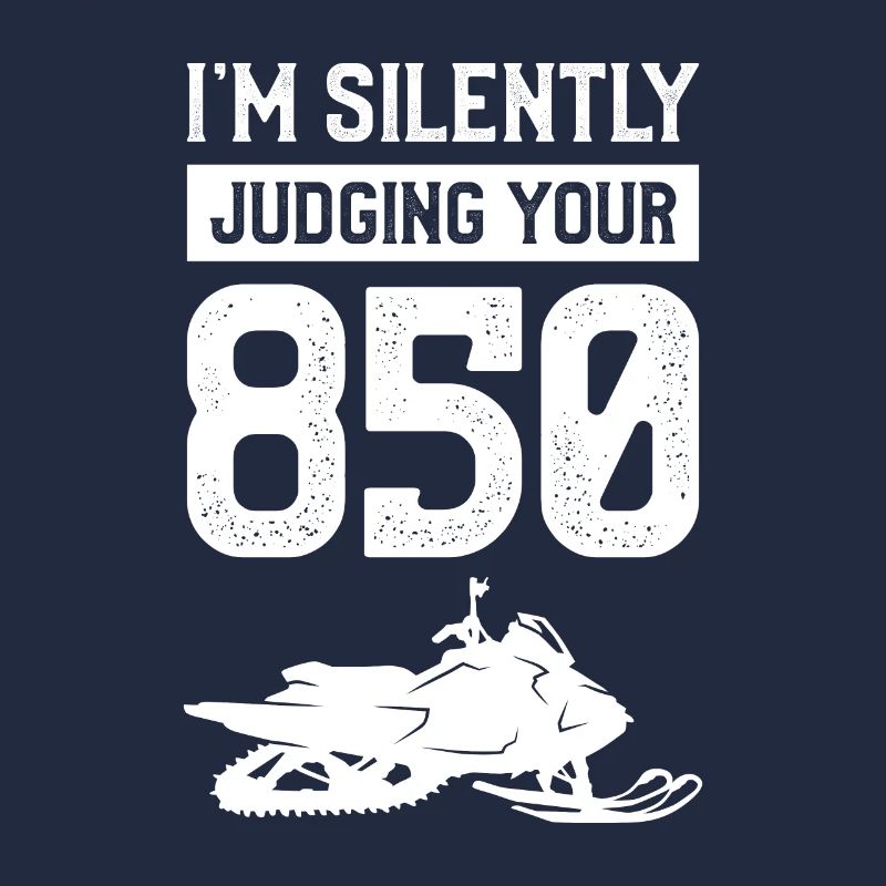 I'm Silently Judging Your 850 Snowmobile
