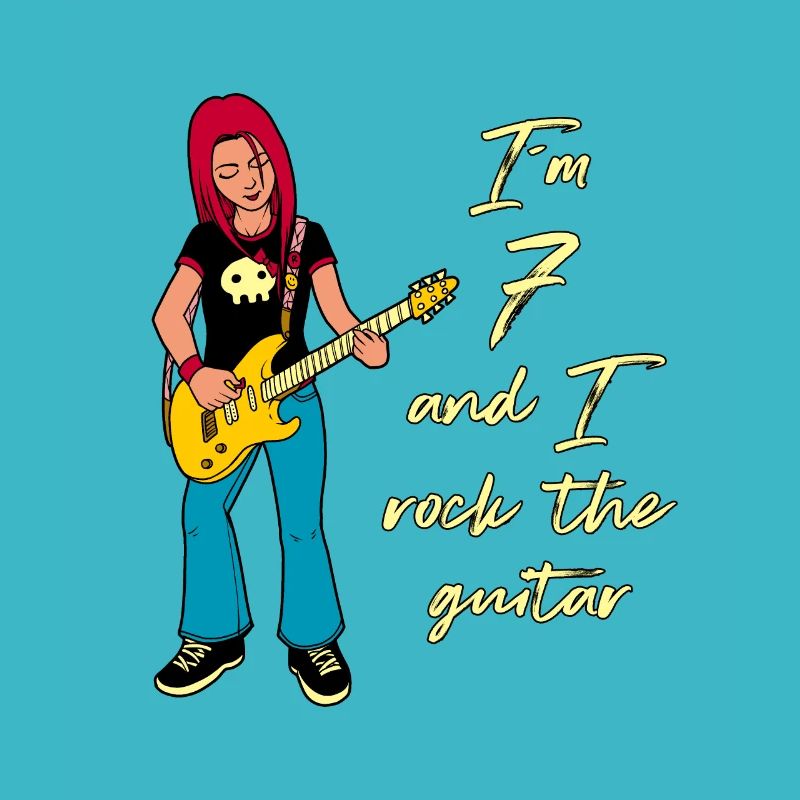 Ich bin 7 - Mädchen Gitarrist