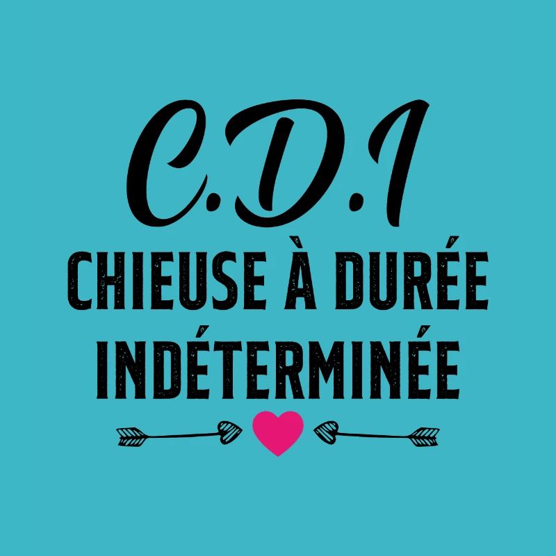 CDI Chieuse à durée indéterminée cadeau humour