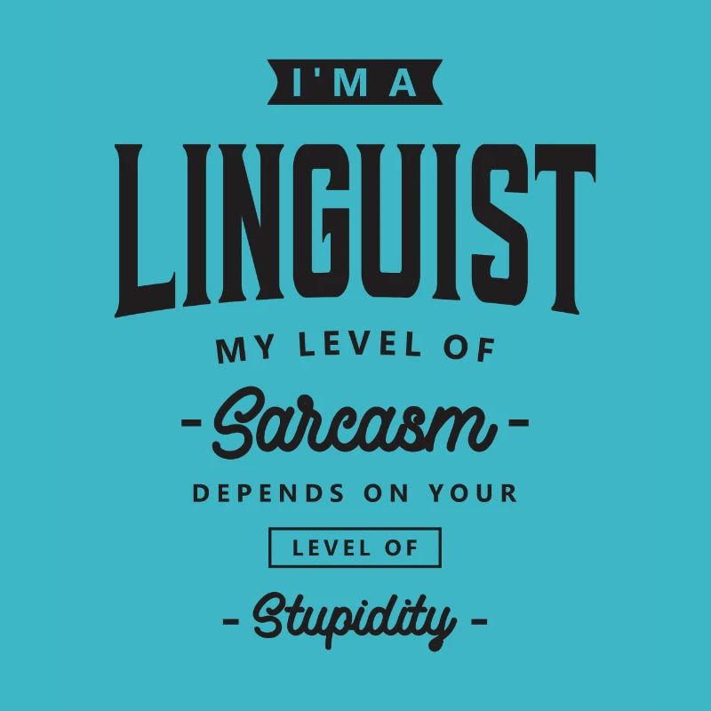 Linguist Lustiger Beruf